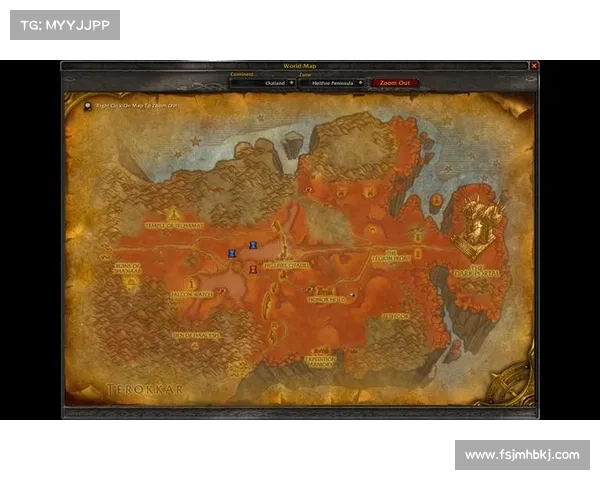 远征图中心:燃烧小地图 远征图中心:燃烧小地图